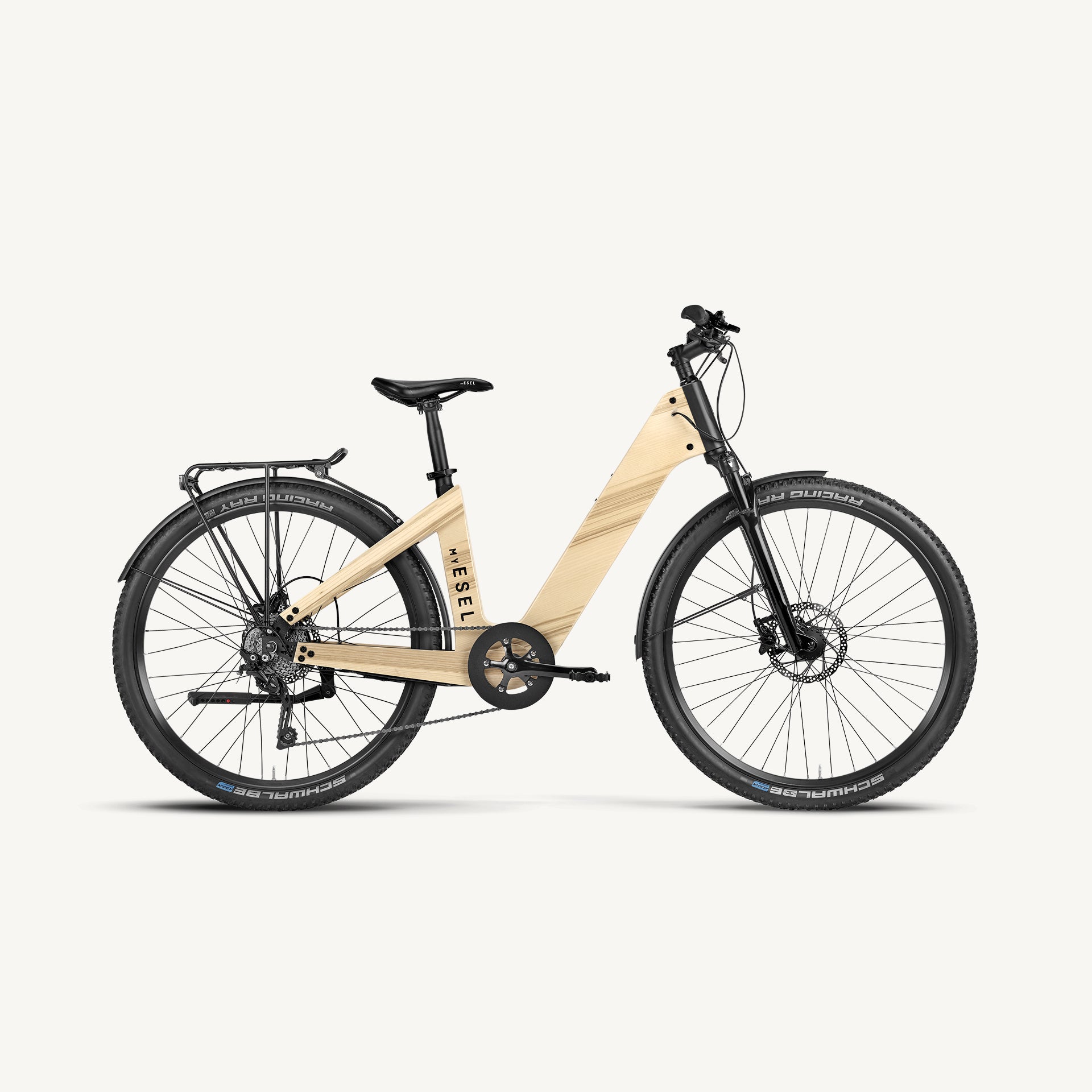 holz fahrrad e-bike eTour Esel – Touren E-Bike aus Holz